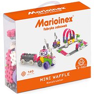Mini Waffle Constructor Pink 140 pcs - Building Set