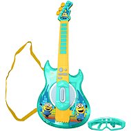 Minioni Electronic Light-up Guitar with Microphone in the Shape of Glasses - Guitar for Kids