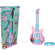 Gabby's dollhouse Electronic light-up guitar with microphone in the shape of glasses - Guitar for Kids