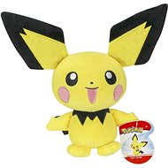 Pokémon 20 cm Pichu with Flower Accy - Soft Toy