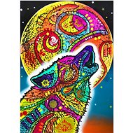 BLUEBIRD Puzzle Animals - Howling Wolf 1000 pieces - Jigsaw Puzzle