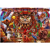 BLUEBIRD Puzzle Animals - Animal Totem 1000 pieces - Jigsaw Puzzle