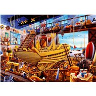 BLUEBIRD Puzzle Buildings - Shipyard 1000 pieces - Jigsaw Puzzle