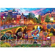 MASTERPIECES Amsterdam Lights Puzzle 1000 pieces - Jigsaw Puzzle
