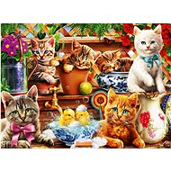 BLUEBIRD Puzzle Kittens in the shed 3000 pieces - Jigsaw Puzzle