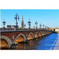 BLUEBIRD Puzzle Stone Bridge, Bordeaux 1000 pieces - Jigsaw Puzzle