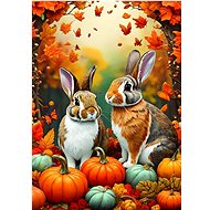 ALIPSON Autumn Rabbits Puzzle 500 pieces - Jigsaw Puzzle