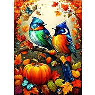 ALIPSON Autumn Birds Puzzle 500 pieces - Jigsaw Puzzle