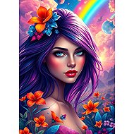 ALIPSON Rainbow Girl Puzzle 500 pieces - Jigsaw Puzzle