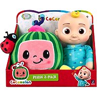 Cocomelon plush 2in1 set (JJ doll and logo) - Soft Toy