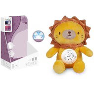 Cuddly lion cub with projector, light and AI cry detection - Light Projector