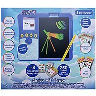 Lexibook bilingual Hungarian-English interactive reader with drawing board and 200 educational cards - Children's Laptop