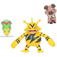 Pokémon figures - Caterpie, Rockruff, Electabuzz - Figure