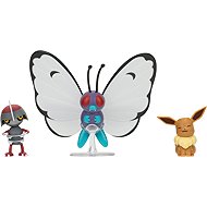 Pokémon figures - Eevee, Pawniard, Butterfree - Figure