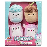 Squishville mini plushies 4 pcs - Fall Friends Squad - Soft Toy