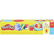 Hasbro Play-Doh Back to School Pack of 5 Cups - Modelling Clay