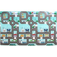 Map of the city with the road track - Play Mat