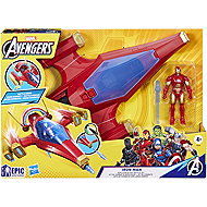 Avengers Iron Man Repulsor Blast Battle Jet - Figure and Accessory Set