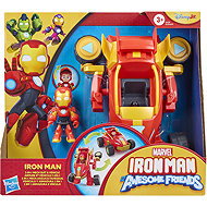 Marvel Iron Man and His Awesome Friends Iron Man Mech-Vehicle 2in1 and Figure - Figure and Accessory Set