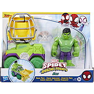 Spidey and His Amazing Friends Hulk Smash Truck - Figure and Accessory Set