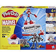 Play-Doh Spider-Man Launch and Slice Battle - Modelling Clay