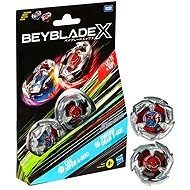 Beyblade X Tail Viper 5-80O & Sword Dran 3-60F Double Pack Set - Game Set