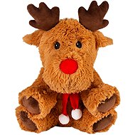 Warm reindeer with scarf - Soft Toy