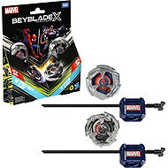 Beyblade X Marvel Collab Spider-Man 3-60F vs. Venom 3-80N - Game Set