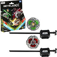 Beyblade X and Star Wars Collab Luke Skywalker 4-80B vs. Darth Vader 4-60B -  Beyblade