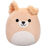 Squishmallows Cooper – světle hnědý pes s bílým bříškem - Soft Toy