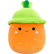 Squishmallows Caroleena – oranžová mrkev se zeleným kloboukem - Soft Toy