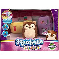 Squishville mini plyšový herní set – kuchyňský set - Soft Toy