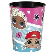 UNIQUE Plastic cup LOL surprise - 470 ml - 1 pc - Drinking Cup