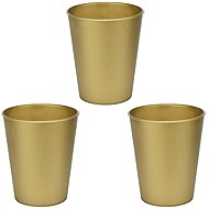 GODAN Plastic party cup gold/silver 250 ml, 3 pcs - Drinking Cup