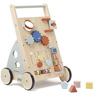 Kid's Concept Wooden walker with activities Edvin - Baby Walker