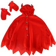 KIK KX3346 Carnival costume devil, size 100 - 110 cm, red - Costume