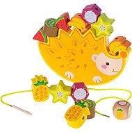Kik Hedgehog lacing toy 2-in-1 - Balance Game