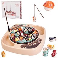 MG Fishing family game Catch a fish, beige - Fishing Game