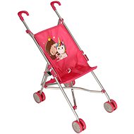 KIK KX4651 Baby folding stroller for dolls pink - Doll Stroller