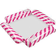 KIK KX3109 Pool lounger 100 × 100 cm, pink - Inflatable Water Mattress