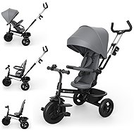 Kinderkraft Aston 2 Plus Tricycle Grey, 9m+ - Tricycle