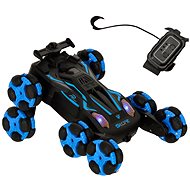 KIK KX3739 RC Finger Controlled Car, 8 wheels, with music, blue - Remote Control Car