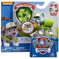Paw Patrol Rocky Figurine with Action Backpack - Figure