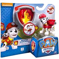 Paw Patrol - Rescue Marshall with badge and action backpack - Figure