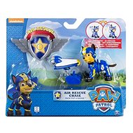 PAW Patrol Air Rescue Chase, Pack Pup & Badge - Figure