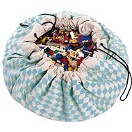Play &amp; Go 2in1 Printed Diamond Blue - Play Pad