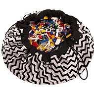 Play &amp; Go 2in1 Printed Zigzag Black - Play Pad