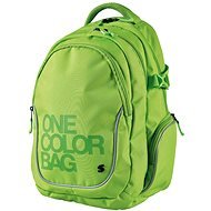 Teen One Color zöld  - Gyerek hátizsák