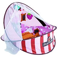 Ludi Travel bed / blanket with pink rope - Children's Furniture