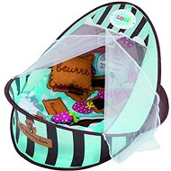 Ludi Travel bed / blanket with a blue bar - Children's Furniture